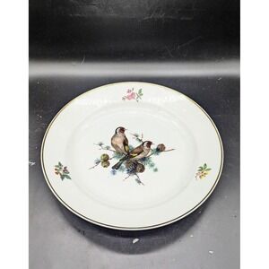 Vintage‎ Kaiser West Germany 12.25" Porcelain Charger Wall Plate Bird Finch